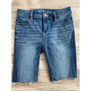 American Eagle Dream Jean Denim Shorts Sz 0